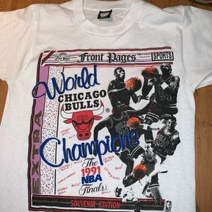 Vintage Jordan Chicago bulls finals shirt